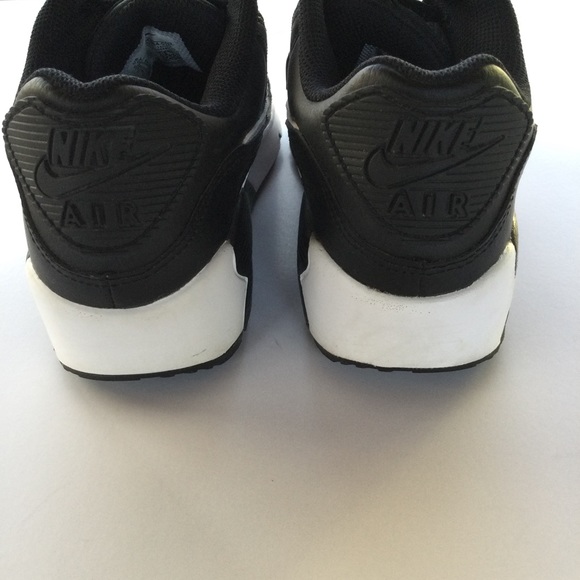 Nike Air Max 90 LTR Kids Youth Sneaker Shoes Black White Size 5.5 unisex CD6864 - Picture 7 of 9